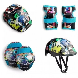 Kit De Proteção Infantil Capacete Patins ...