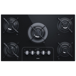 Cooktop 5 Bocas Preto Bivolt CD075 - Consul