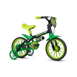 Bicicleta infantil Nathor Black 12 freios...