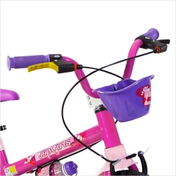 Bicicleta  Aro 16 Top Girls Nathor - Rosa